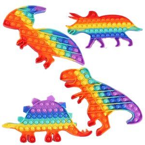 Wholesale Dinosaur Style Fidget Easter Toys (Assorted)